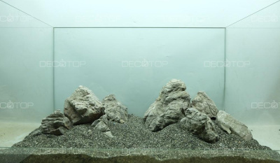 DECOTOP Olympus 24 - Композиция для аквариумов от 40 литров, 13 кг / 9 л